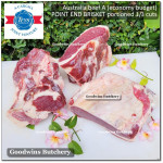 Beef BRISKET PE (Point End) frozen for smoke soup tongseng rawon semur Australia TEYS portioned 1/4 cut +/- 1.5kg (price/kg)
